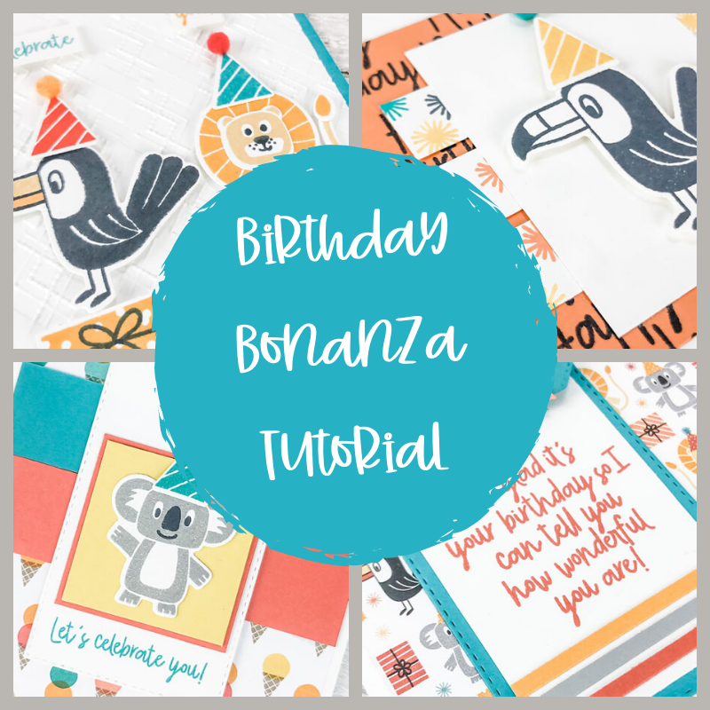 birthday bonanza tutorial